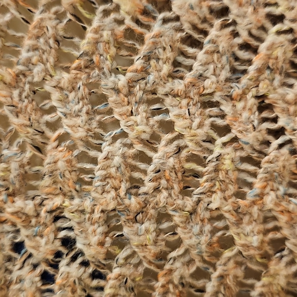 Old Navy Tan & Pink V-Neck Sweater - Picture 6 of 7